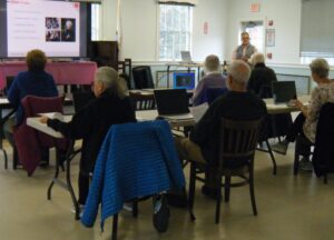 Adult education classroom